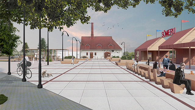 Sõmeru keskuse avalik ruum